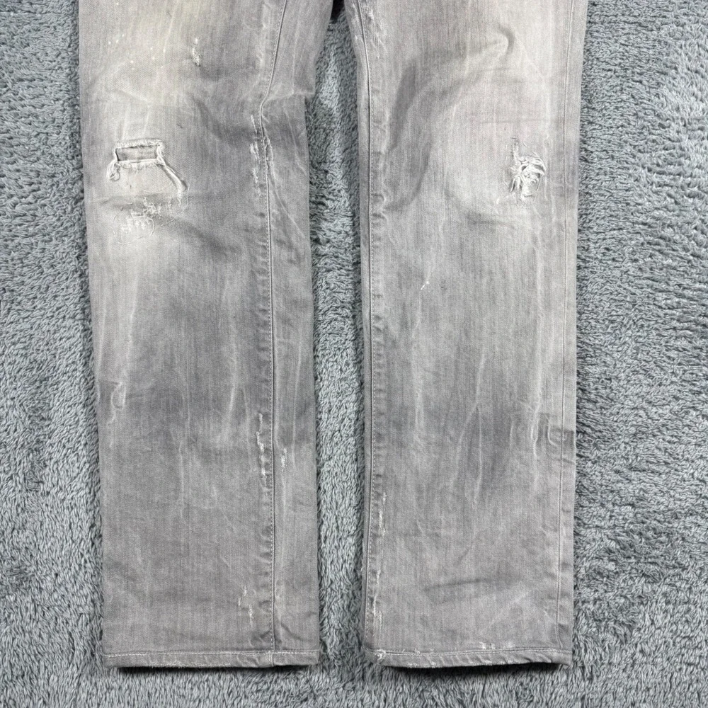 Dsquared2 Jeans Mens 50 (36x33)  Distressed Paint Splatter Made in Italy Designe